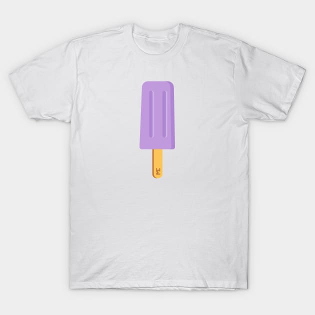 Lavender ice lolly T-Shirt by MickeyEdwards